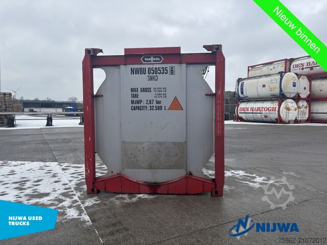 Transport av containrar Van Hool 30 FT container Non ADR
