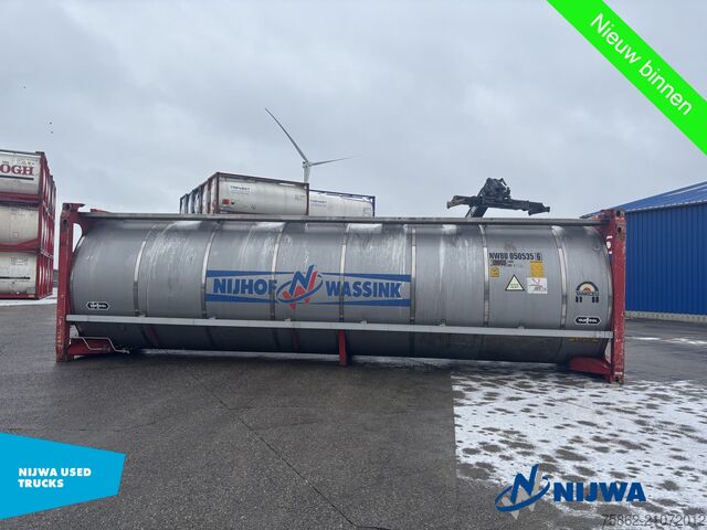 Transport av containrar Van Hool 30 FT container Non ADR