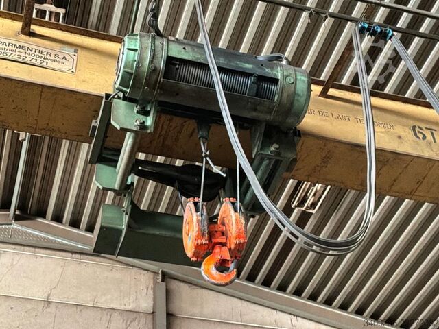 Grúa puente Demag ZKKE 6,3 Ton X 11410 Mm Cc