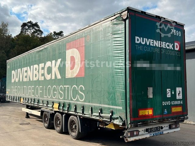 Open oplegger met zeil KRONE SD Pritsche + Plane Edscha-Verdeck