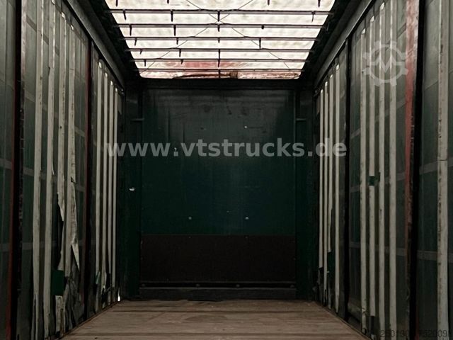 Open oplegger met zeil KRONE SD Pritsche + Plane Edscha-Verdeck