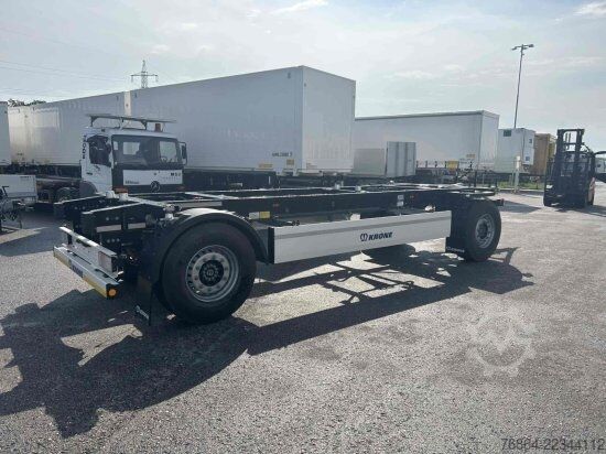Swap-chassis trailer KRONE AZW 18, LAFETTE, KRONE-ACHSEN, NEU