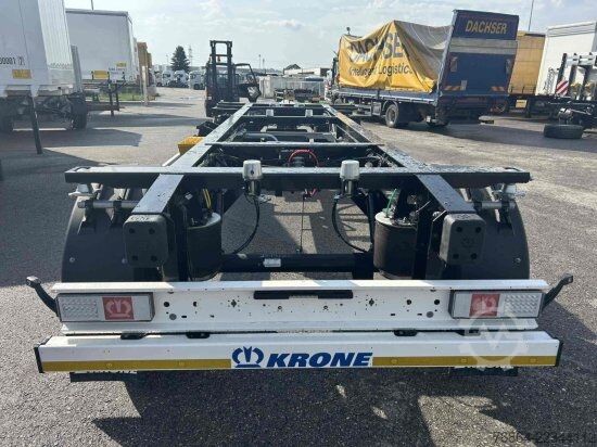 Swap-chassis trailer KRONE AZW 18, LAFETTE, KRONE-ACHSEN, NEU