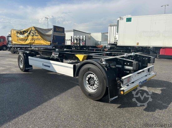 Swap-chassis trailer KRONE AZW 18, LAFETTE, KRONE-ACHSEN, NEU