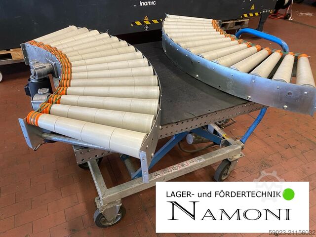 Görgős szállítópálya Soco System 90 Grad Rollenbahnkurve