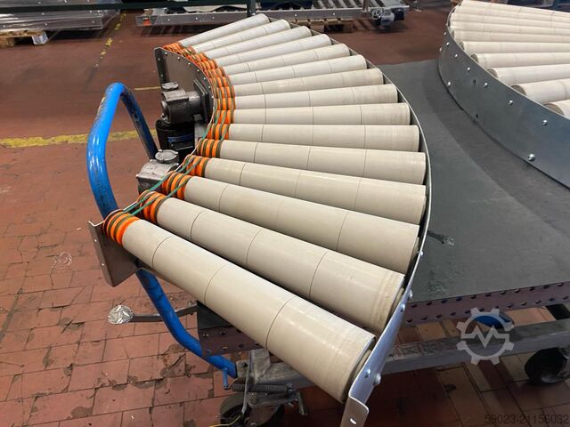 Görgős szállítópálya Soco System 90 Grad Rollenbahnkurve