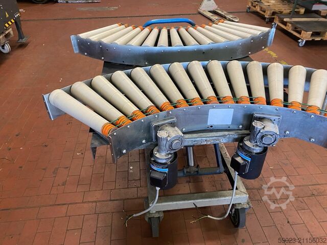 Görgős szállítópálya Soco System 90 Grad Rollenbahnkurve