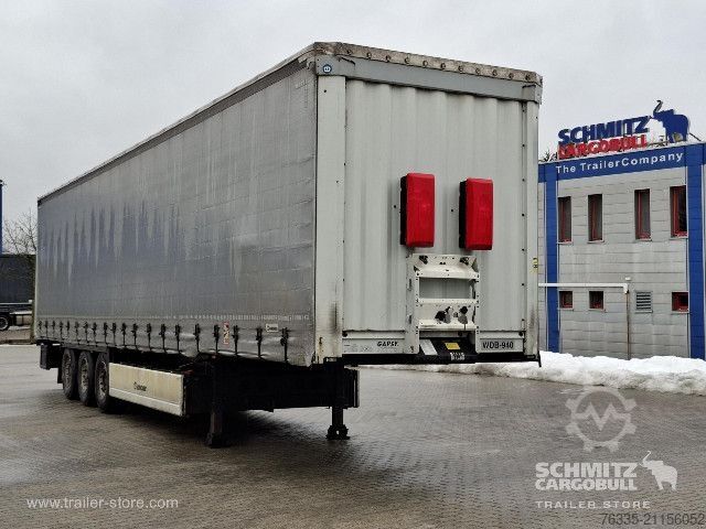 Naczepa otwarta z plandeką Krone Curtainsider Dropside