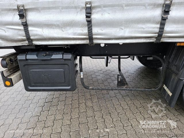 Naczepa otwarta z plandeką Krone Curtainsider Dropside