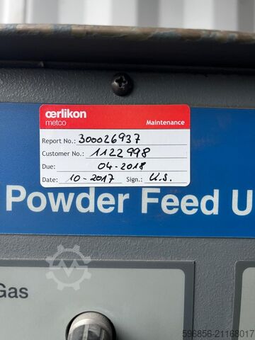 Sulzer Metco 9MPE-DJ – gesloten poederdoseerder Sulzer Metco 9MPE-DJ – zamknięty podajnik proszku Sulzer Metco 9MPE-DJ – zamknięty podajnik proszku (