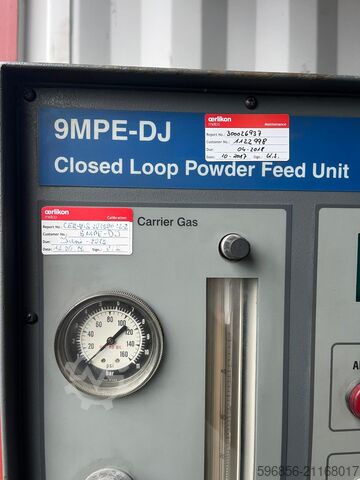 Sulzer Metco 9MPE-DJ – gesloten poederdoseerder Sulzer Metco 9MPE-DJ – zamknięty podajnik proszku Sulzer Metco 9MPE-DJ – zamknięty podajnik proszku (