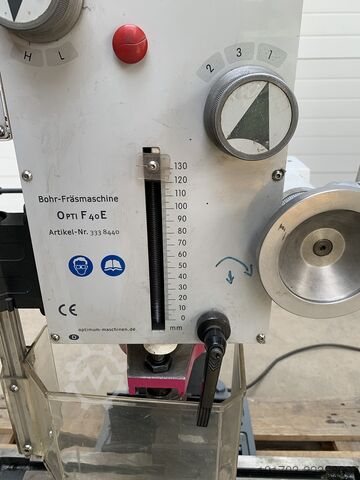 Foratrice/fresatrice Optimum OPTI F 40 E