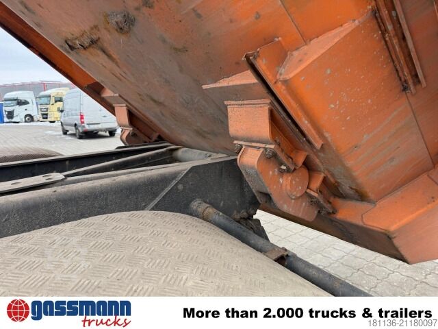 Speciale doeleinden vrachtwagen MAN TGS 33.440 6x6 BB, Stahlmulde ca. 8m³, hydr.