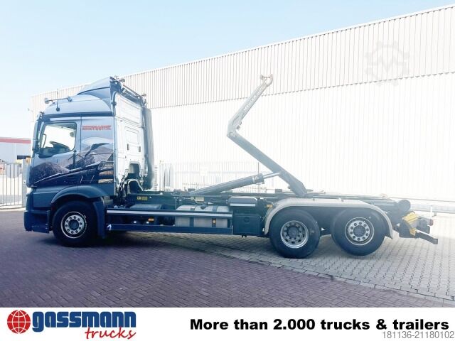 Kroghejselastbil Mercedes-Benz Actros 2548 L 6x2, Liftachse, Retarder, Navi,