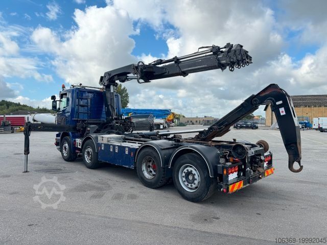 Kamyon üzerine monteli vinç SCANIA G480 8x2*6 Hakenlift / Hiab 244 EP-5 Hipro