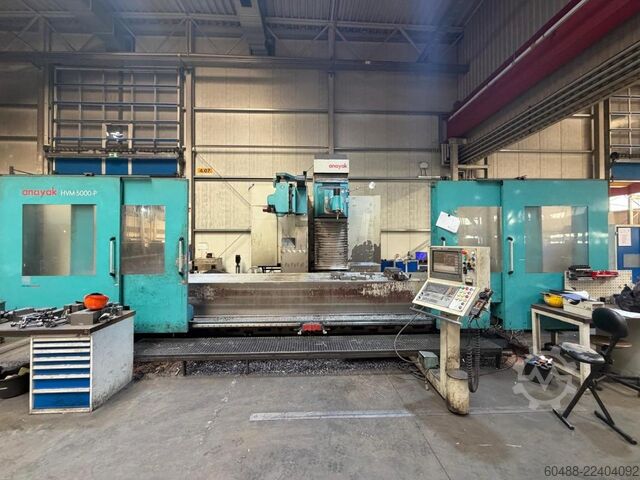 4-ASSEN CNC-PORTAALFREESMACHINE ANAYAK HVM 5000 P