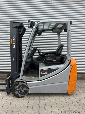 Elektrisk trehjulsgaffeltruck Still RX20-20   1879 Stunden!!