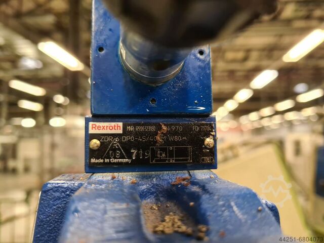 Hogedrukcilinderpers + besturing ManuMatik KraussMaffei