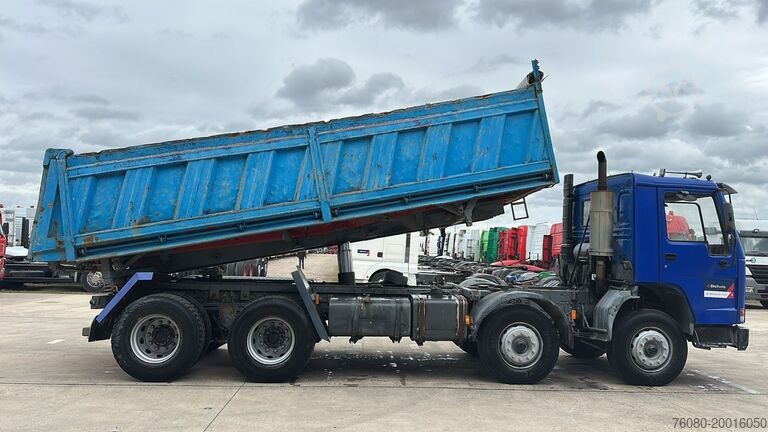 3-way tipper Volvo FL 12.380 (8X4 /STEEL SUSP. / BOITE MANUELLE / ...