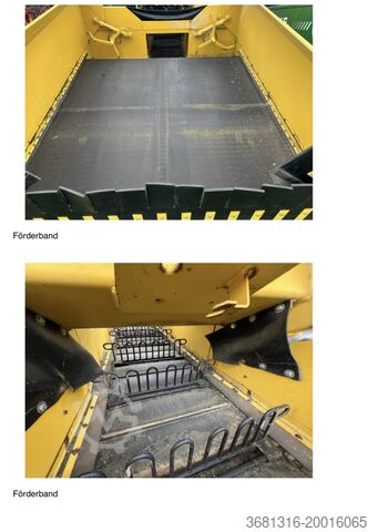 Skördemaskin / tröska / majskörd Palandt Nawaro / MAN Bunkermaus / Erntemaschine