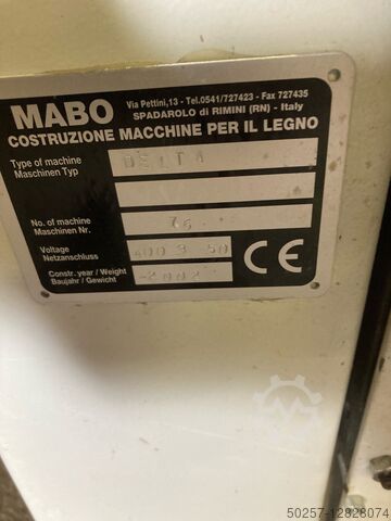 Schuurmachine met lange schuurband Mabo Delta