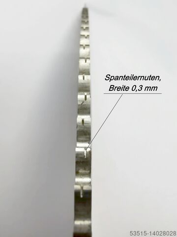 Zaagblad slijpmachine met spaanafdeelsleuven E-Mechatronic AS4-STN
