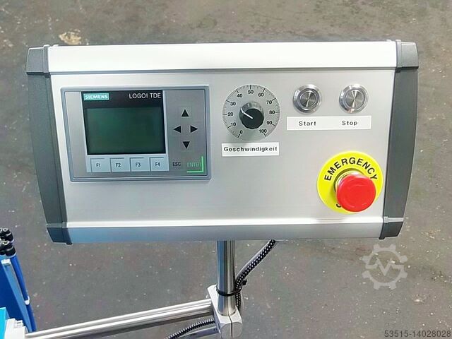 Zaagblad slijpmachine met spaanafdeelsleuven E-Mechatronic AS4-STN