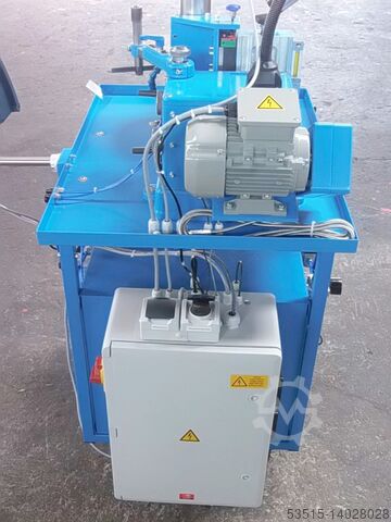 Zaagblad slijpmachine met spaanafdeelsleuven E-Mechatronic AS4-STN