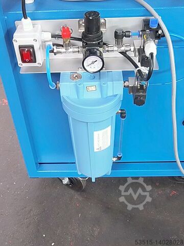 Zaagblad slijpmachine met spaanafdeelsleuven E-Mechatronic AS4-STN