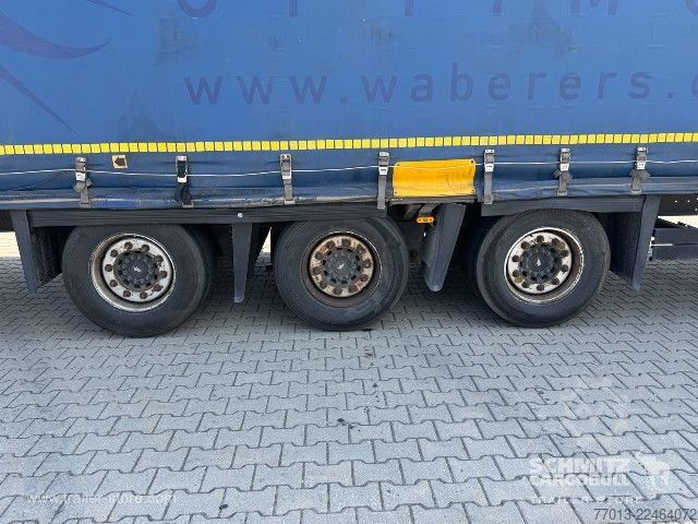 Otevřený návěs s plachtou Schmitz Cargobull Curtainsider Mega