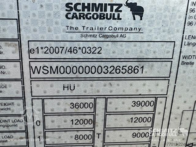 Otevřený návěs s plachtou Schmitz Cargobull Curtainsider Mega