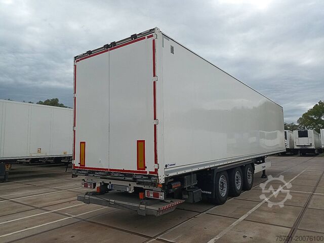 Gesloten bak KRONE SD DRYLINER 2T TAILLIFT LBW KLEP