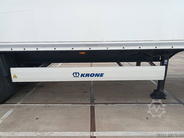 Gesloten bak KRONE SD DRYLINER 2T TAILLIFT LBW KLEP