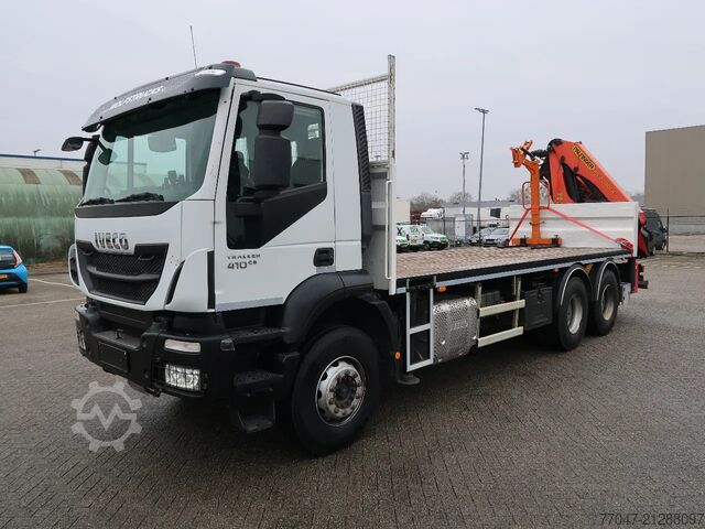 Kranwagen Iveco Trakker 410 6x4 Euro 6 Full Steel, Palfinger 20...