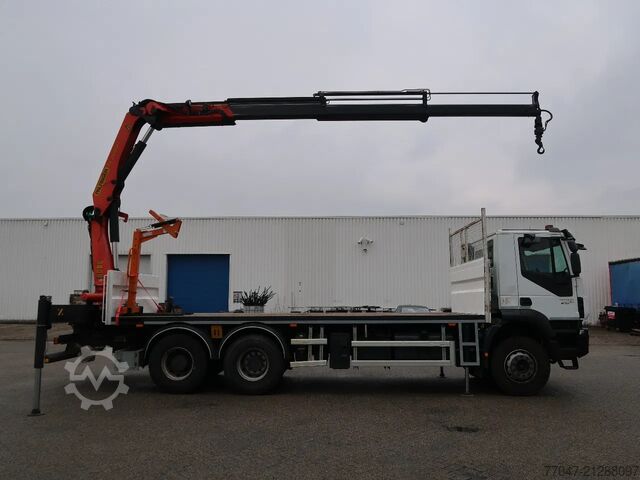 Kranwagen Iveco Trakker 410 6x4 Euro 6 Full Steel, Palfinger 20...
