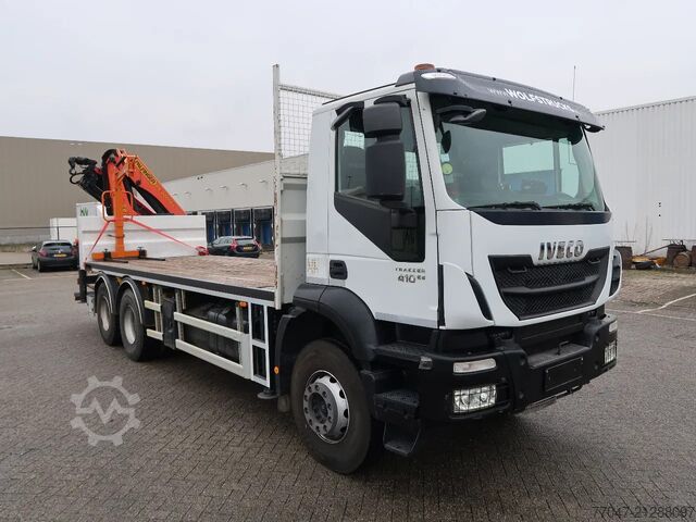 Kranwagen Iveco Trakker 410 6x4 Euro 6 Full Steel, Palfinger 20...