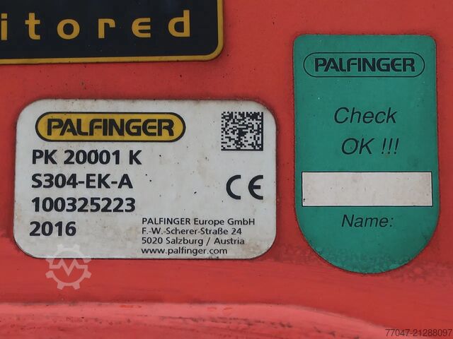 Kranwagen Iveco Trakker 410 6x4 Euro 6 Full Steel, Palfinger 20...