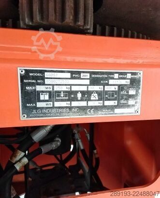 Teleskopowa podest roboczy JLG 660 SJ Diesel 22,31 m