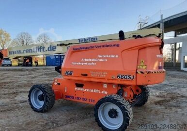 Teleskopowa podest roboczy JLG 660 SJ Diesel 22,31 m