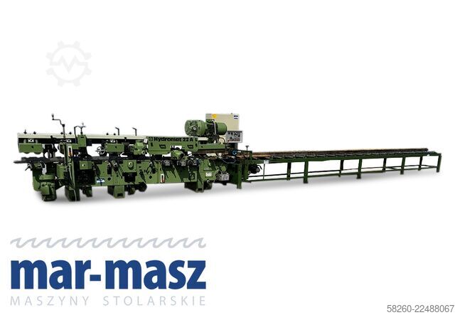 Four-sided planer with 8 heads WEINIG Hydromat 22 AL z podajnikiem