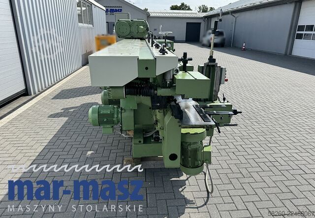 Four-sided planer with 8 heads WEINIG Hydromat 22 AL z podajnikiem