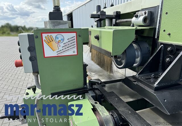 Four-sided planer with 8 heads WEINIG Hydromat 22 AL z podajnikiem