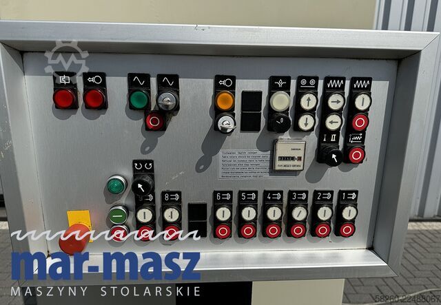 Four-sided planer with 8 heads WEINIG Hydromat 22 AL z podajnikiem