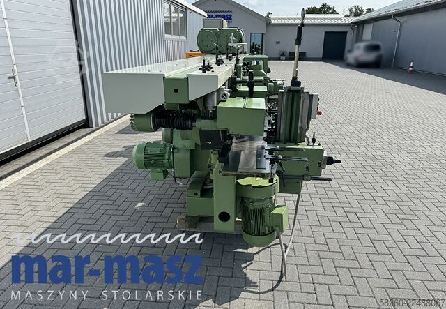 Four-sided planer with 8 heads WEINIG Hydromat 22 AL z podajnikiem