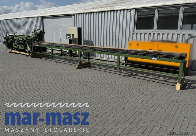 Four-sided planer with 8 heads WEINIG Hydromat 22 AL z podajnikiem