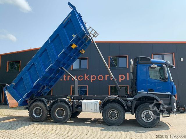Kiepwagen MERCEDES-BENZ AROCS 4145 8x8 EURO6 Muldenkipper