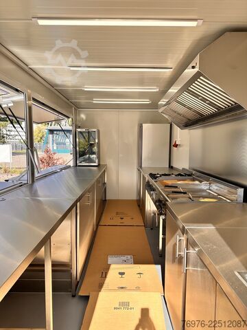 Καρότσι πωλήσεων / φορτηγό τροφίμων Food Container-leer oder mit Ausstattung