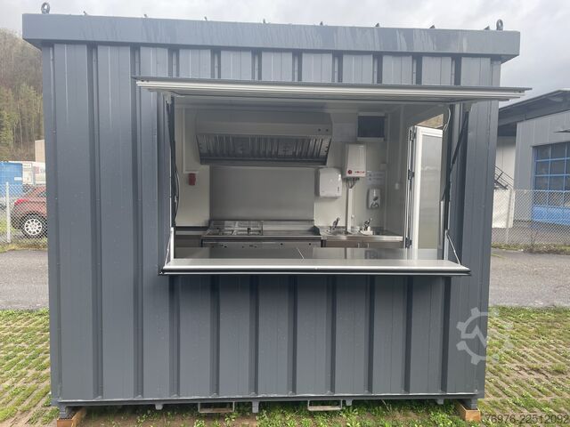 Καρότσι πωλήσεων / φορτηγό τροφίμων Other Container, Food Container, Gastro Seecontainer, sofort lieferbar