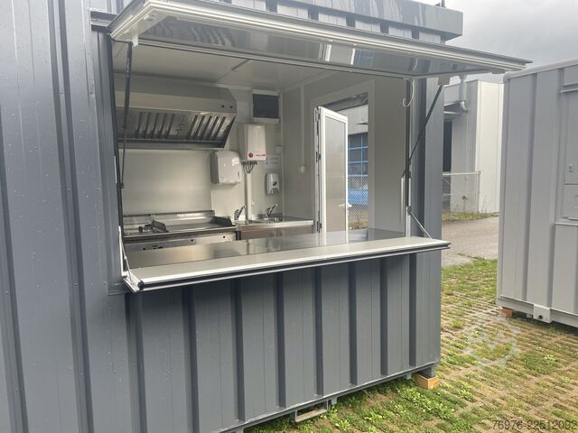 Καρότσι πωλήσεων / φορτηγό τροφίμων Other Container, Food Container, Gastro Seecontainer, sofort lieferbar