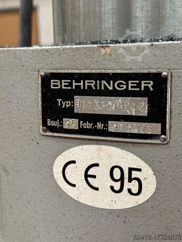 Band saw BEHRINGER HBP 530-1104 GA